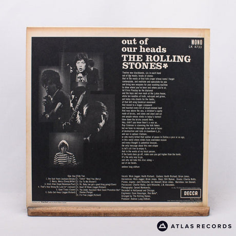 The Rolling Stones - Out Of Our Heads - 8B 10A LP Vinyl Record - EX/VG+