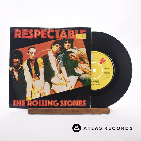 The Rolling Stones Respectable 7" Vinyl Record - Front Cover & Record