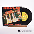 The Rolling Stones Respectable 7" Vinyl Record - Front Cover & Record