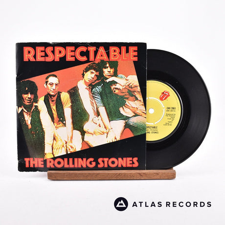 The Rolling Stones Respectable 7" Vinyl Record - Front Cover & Record