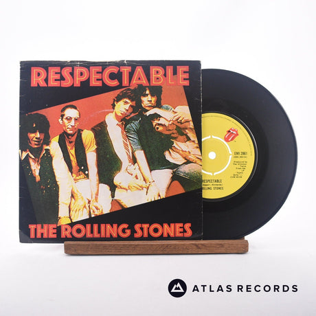 The Rolling Stones Respectable 7" Vinyl Record - Front Cover & Record