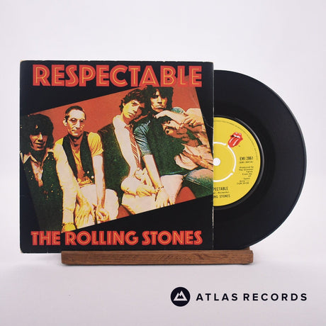 The Rolling Stones Respectable 7" Vinyl Record - Front Cover & Record