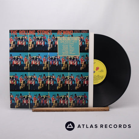 The Rolling Stones Rewind LP Vinyl Record - Front Cover & Record