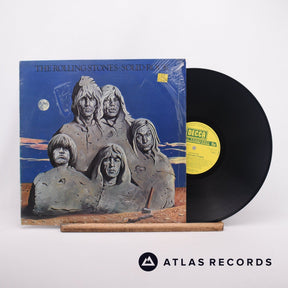 The Rolling Stones Solid Rock LP Vinyl Record - Front Cover & Record