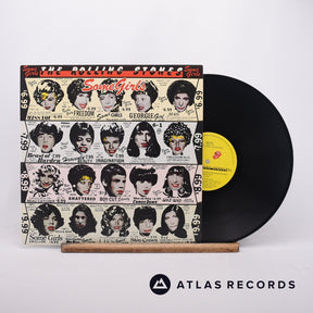 The Rolling Stones Some Girls LP Vinyl Record - Front Cover & Record