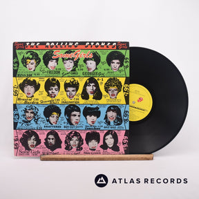 The Rolling Stones Some Girls LP Vinyl Record - Front Cover & Record