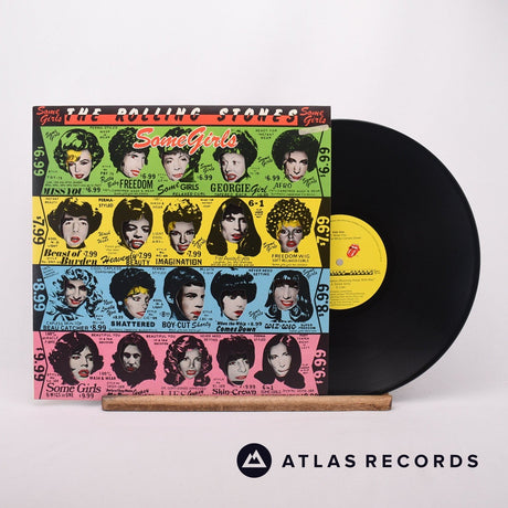 The Rolling Stones Some Girls LP Vinyl Record - Front Cover & Record