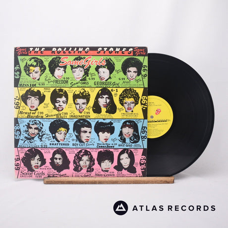 The Rolling Stones Some Girls LP Vinyl Record - Front Cover & Record