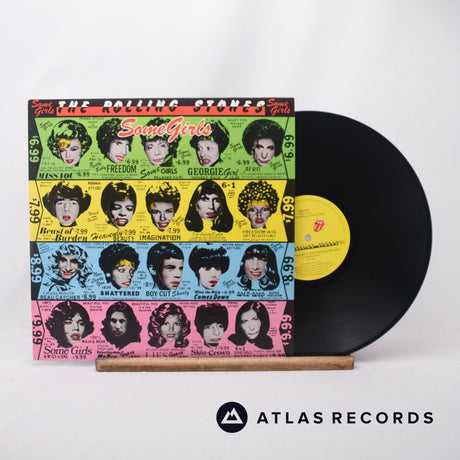 The Rolling Stones Some Girls LP Vinyl Record - Front Cover & Record