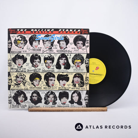The Rolling Stones Some Girls LP Vinyl Record - Front Cover & Record