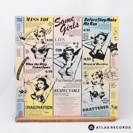 The Rolling Stones - Some Girls - Die-Cut Sleeve 79 80 LP Vinyl Record - EX/EX