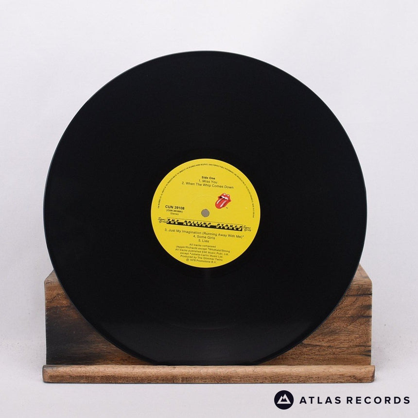 The Rolling Stones - Some Girls - Die-Cut Sleeve TJ LP Vinyl Record - EX/EX