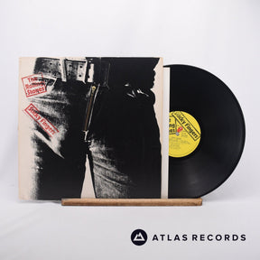 The Rolling Stones Sticky Fingers LP Vinyl Record - Front Cover & Record