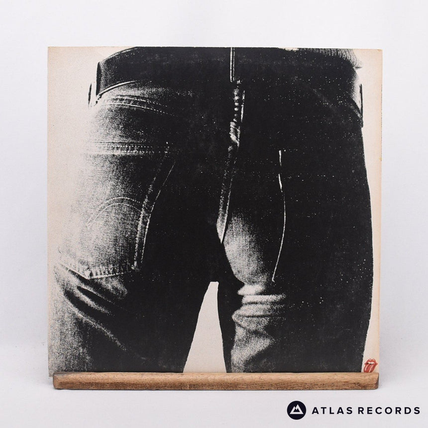 The Rolling Stones - Sticky Fingers - A4 B4 LP Vinyl Record - VG+/EX