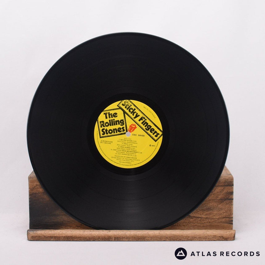 The Rolling Stones - Sticky Fingers - A4 B4 LP Vinyl Record - VG+/VG+