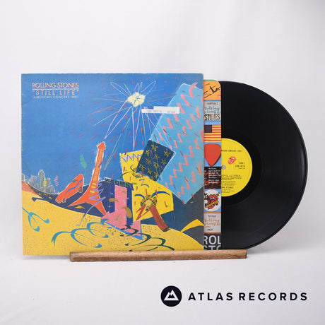 The Rolling Stones Still Life LP Vinyl Record - Front Cover & Record