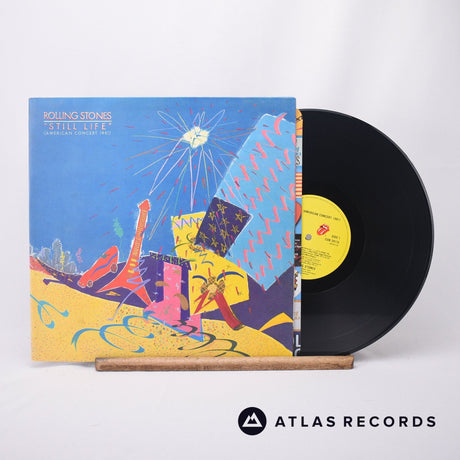 The Rolling Stones Still Life LP Vinyl Record - Front Cover & Record