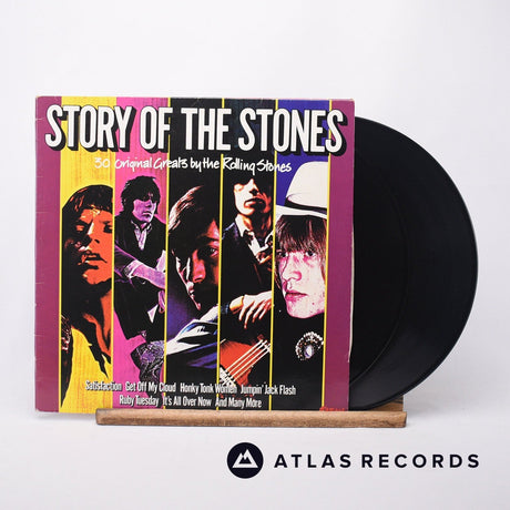 The Rolling Stones Story Of The Stones 2 x LP Vinyl Record - Front Cover & Record