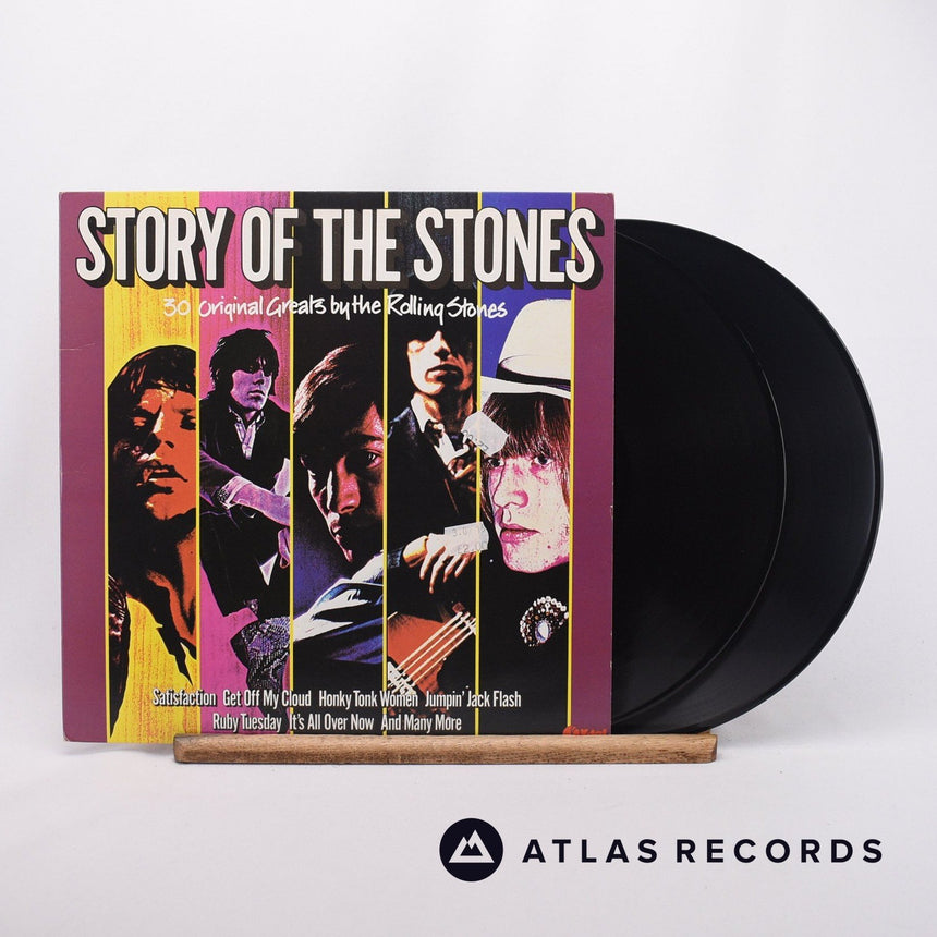 The Rolling Stones Story Of The Stones 2 x LP Vinyl Record - Front Cover & Record