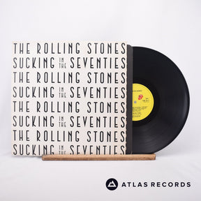 The Rolling Stones Sucking In The Seventies LP Vinyl Record - Front Cover & Record