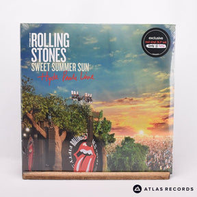 The Rolling Stones Sweet Summer Sun 3 x LP Vinyl Record - Front Cover & Record