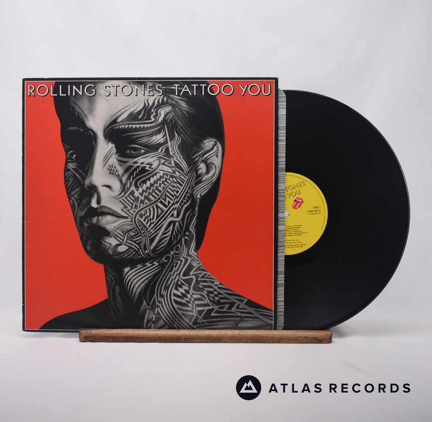 The Rolling Stones Tattoo You LP Vinyl Record - Front Cover & Record