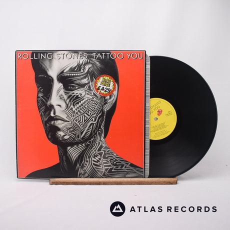 The Rolling Stones Tattoo You LP Vinyl Record - Front Cover & Record