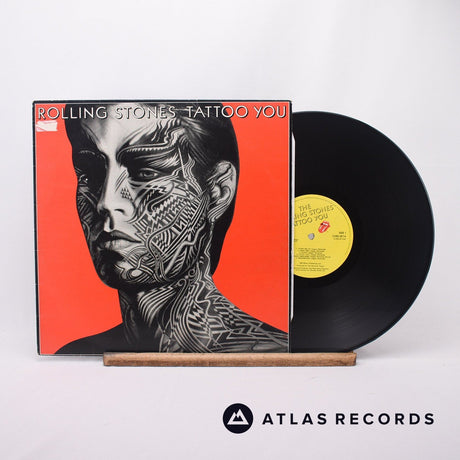 The Rolling Stones Tattoo You LP Vinyl Record - Front Cover & Record