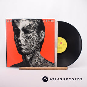 The Rolling Stones Tattoo You LP Vinyl Record - Front Cover & Record