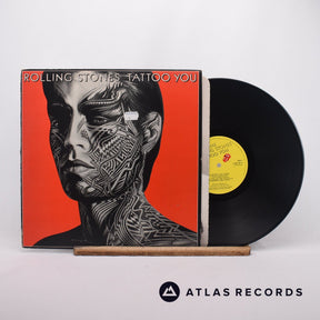 The Rolling Stones Tattoo You LP Vinyl Record - Front Cover & Record