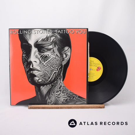 The Rolling Stones Tattoo You LP Vinyl Record - Front Cover & Record