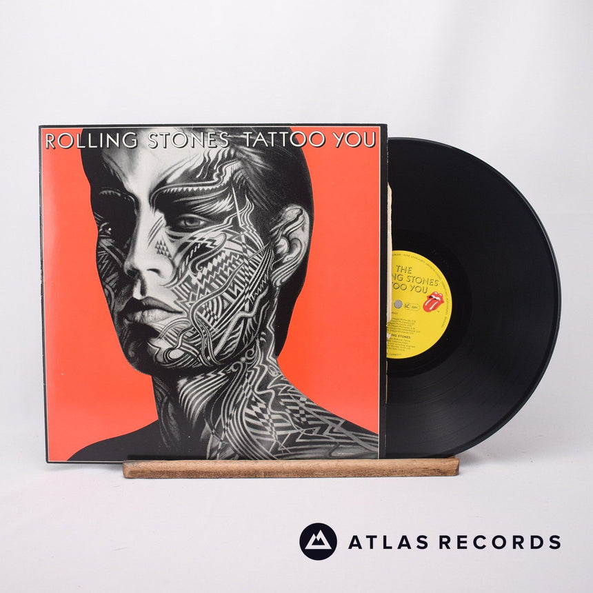 The Rolling Stones Tattoo You LP Vinyl Record - Front Cover & Record