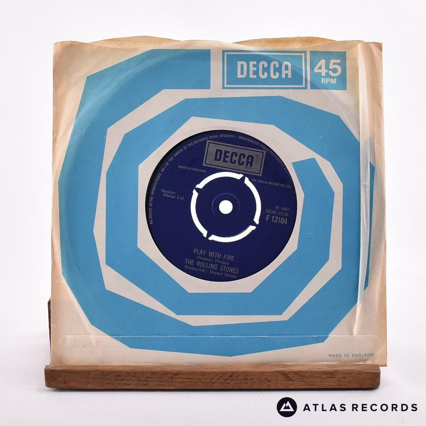 The Rolling Stones - The Last Time - Reissue 7" Vinyl Record - VG+/EX