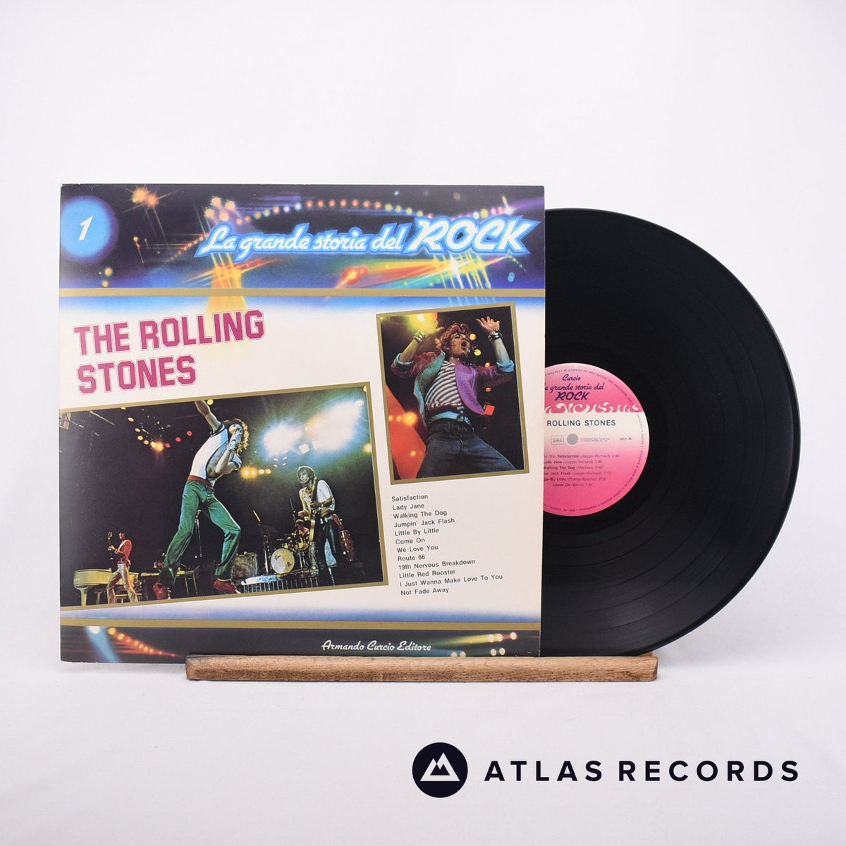The Rolling Stones The Rolling Stones LP Vinyl Record - Front Cover & Record