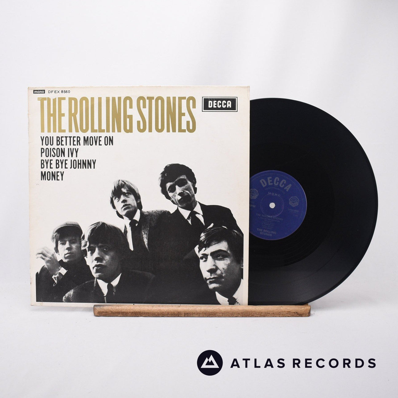 The Rolling Stones The Rolling Stones 12" Vinyl Record - Front Cover & Record
