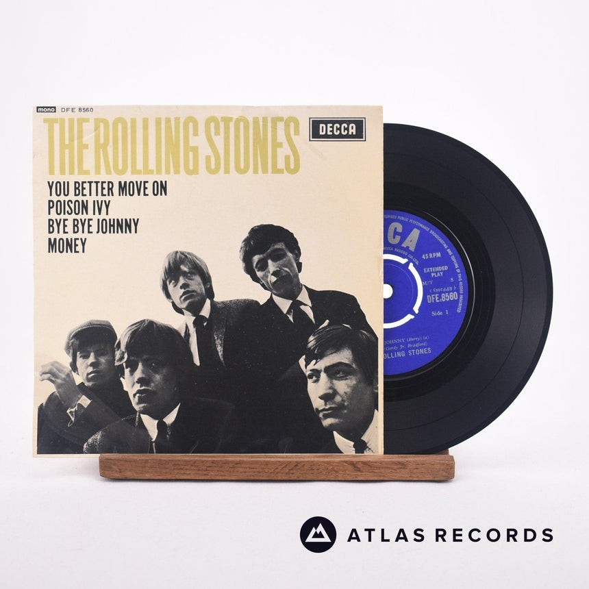 The Rolling Stones The Rolling Stones 7" Vinyl Record - Front Cover & Record