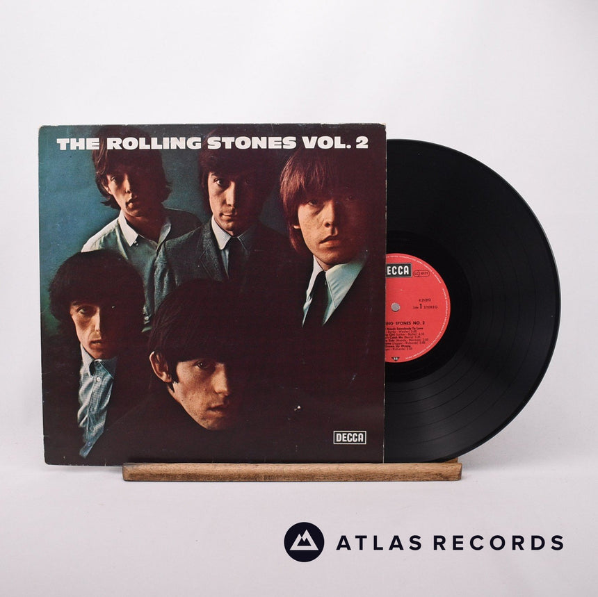 The Rolling Stones The Rolling Stones Vol. 2 LP Vinyl Record - Front Cover & Record
