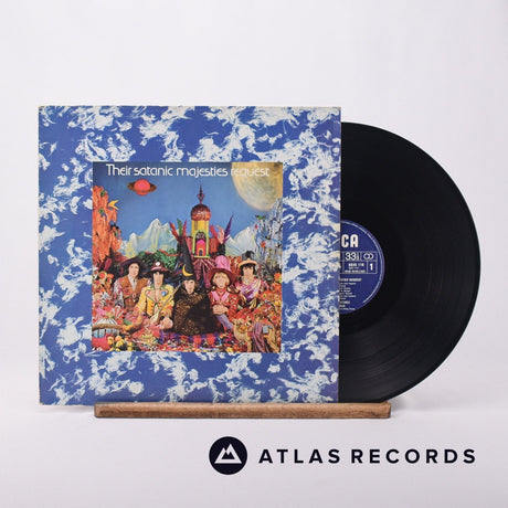 The Rolling Stones Their Satanic Majesties Request LP Vinyl Record - Front Cover & Record