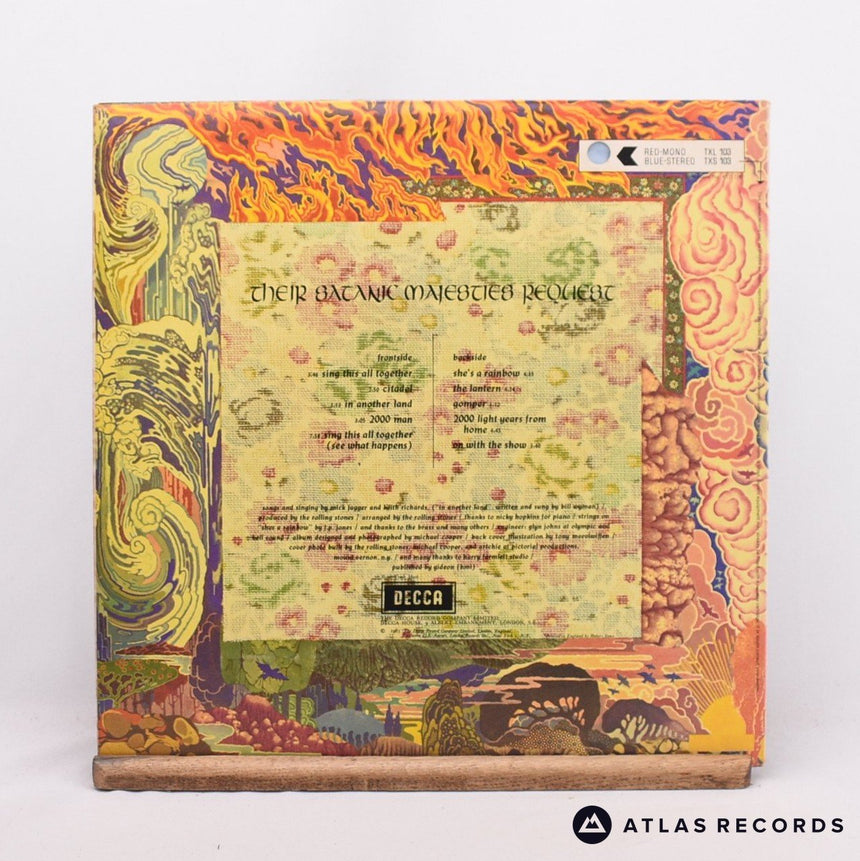 The Rolling Stones - Their Satanic Majesties Request - LP Vinyl Record - EX/VG+