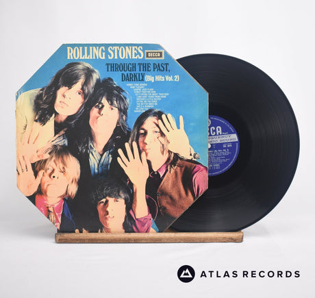 The Rolling Stones Through The Past, Darkly LP Vinyl Record - Front Cover & Record