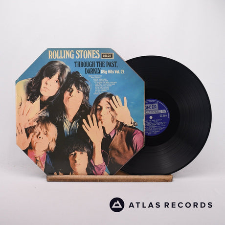 The Rolling Stones Through The Past, Darkly LP Vinyl Record - Front Cover & Record
