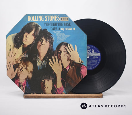 The Rolling Stones Through The Past, Darkly LP Vinyl Record - Front Cover & Record
