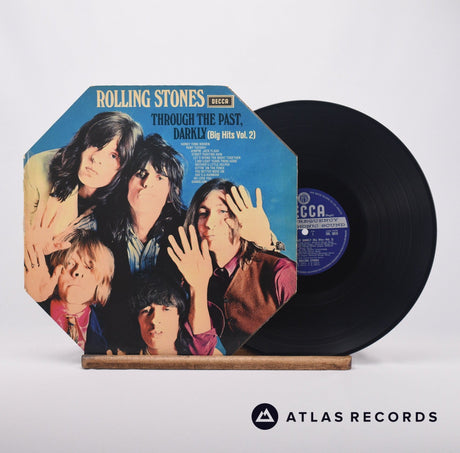 The Rolling Stones Through The Past, Darkly LP Vinyl Record - Front Cover & Record