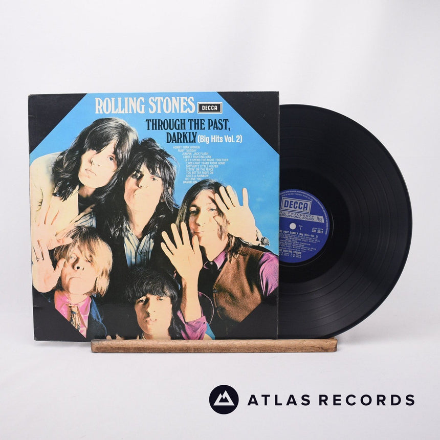 The Rolling Stones Through The Past, Darkly LP Vinyl Record - Front Cover & Record