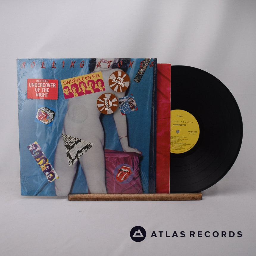 The Rolling Stones Undercover LP Vinyl Record - Front Cover & Record
