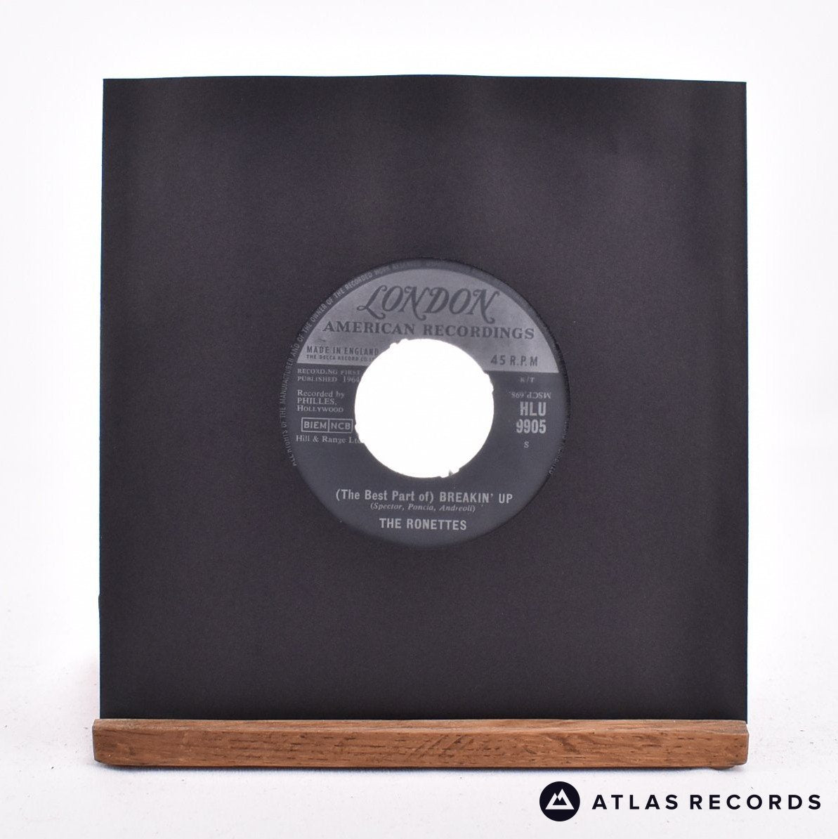 The Ronettes (The Best Part Of) Breaking Up 7" Vinyl Record - In Sleeve