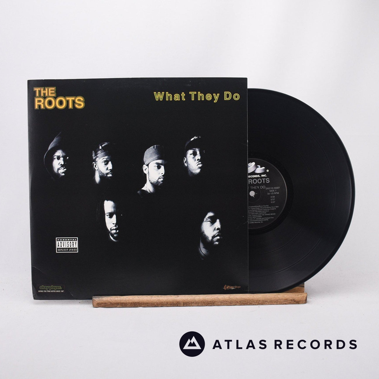 The Roots What They Do 12" Vinyl Record - Front Cover & Record