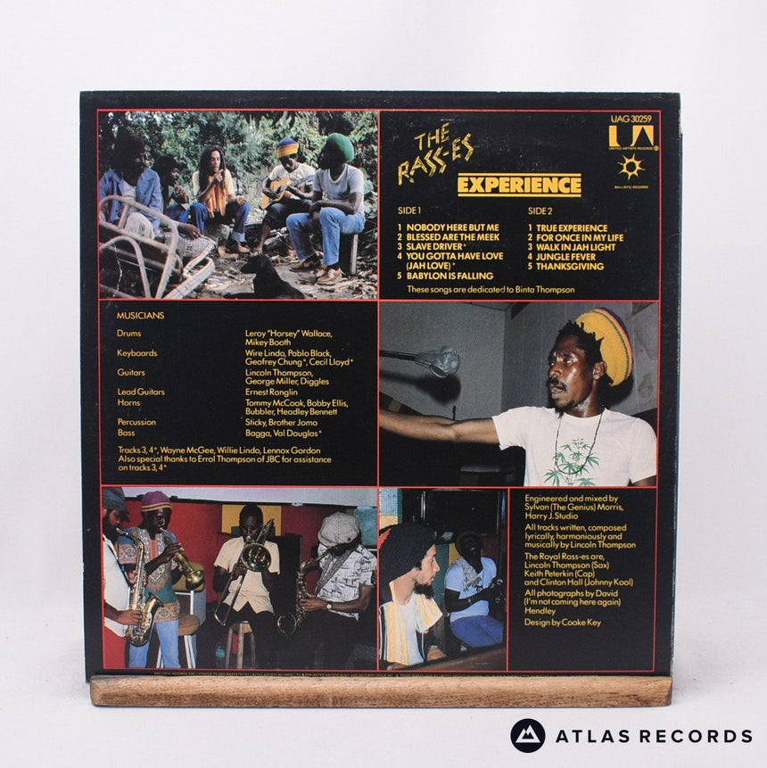 The Royal Rasses - Experience - LP Vinyl Record - VG+/EX