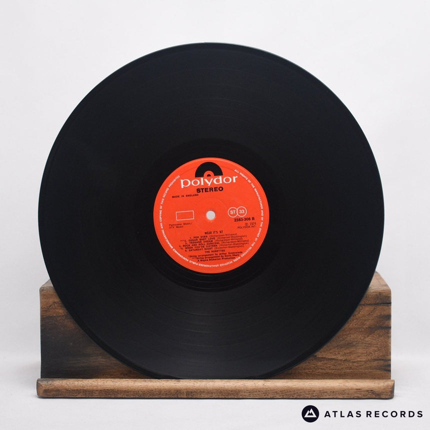 The Rubettes - Wear It's 'At - Swirl Hat Insert LP Vinyl Record - EX/VG+