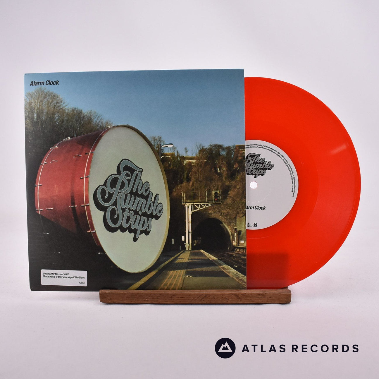 The Rumble Strips Alarm Clock 8" Vinyl Record - Front Cover & Record
